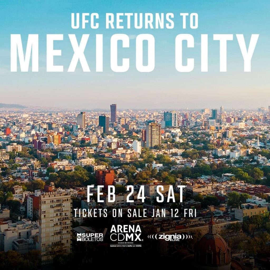 UFC en México 2024 Descubre cómo asegurar tus boletos La Magazine